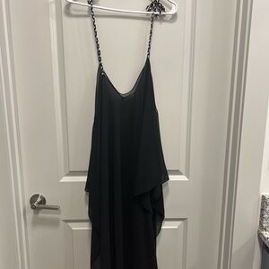 NWoT VENUS Black Asymmetrical Swim Cover up Size L/XL